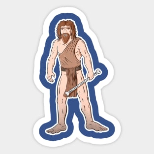 Caveman Sticker